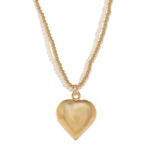Image of Rubans Demi Fine Stainless Steel Necklace Chain Link Gift for Women & Girls