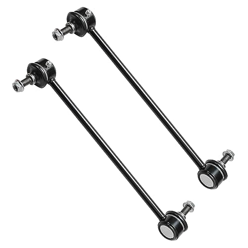 Image of Detroit Axle - Front End 14pc Suspension Kit for 2001-2005 Toyota Rav4 2002 2003 2004, 2 Lower Control Arms, 2 Lower Ball Joints, 4 Inner & Outer Tie Rods, 4 Front Rear Sway Bars, 2 Boots, Replacement