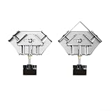 2 verstellbare rechtwinklige Klemmen für 90 Grad für Präzision bei der Heimwerker-, Schrank- und Rahmenfertigung (C)