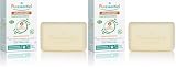 Puressentiel Sapone Surgras Solido, 3 Oli essenziali BIO, Azione Antibatterica, Viso, Mani e Corpo, Pelli Secche e Sensibili, Detersione Delicata, 100 gr (Confezione da 2)
