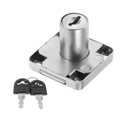 iplusmile 鍵付きキャビネットロック ステンレススチール製 引き出し用セキュリティロック 電気ボックス ロッカー 食器棚 保管庫用