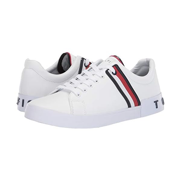 Tommy Hilfiger Men's Ramus Sneaker, White, 10.5 - Image 8