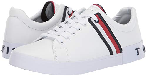 Tommy Hilfiger Men's Ramus Sneaker, White, 10.5 - Image 8