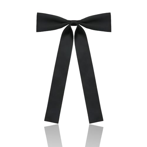 Image of Luckyvestir Mens Bow Tie, Western Ties for Men, Black Bowtie for Women, String Colonel Ribbon Tie for Party Prom Wedding