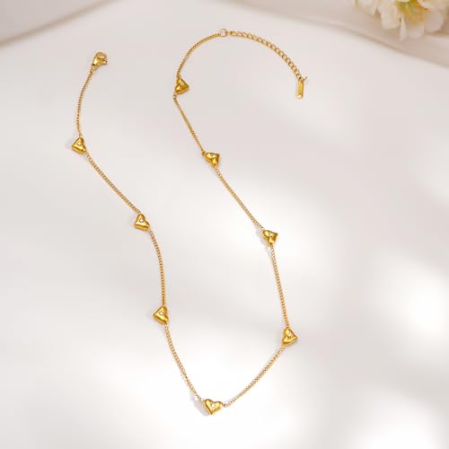 Image of Rubans Demi Fine Stainless Steel Pendant Chain Daily Gift for Women & Girls