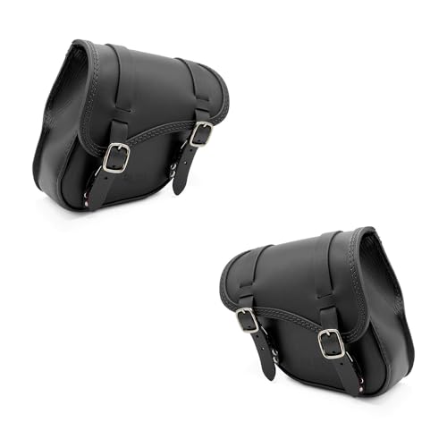 ends cuoio Tomahawk Leather Saddlebags