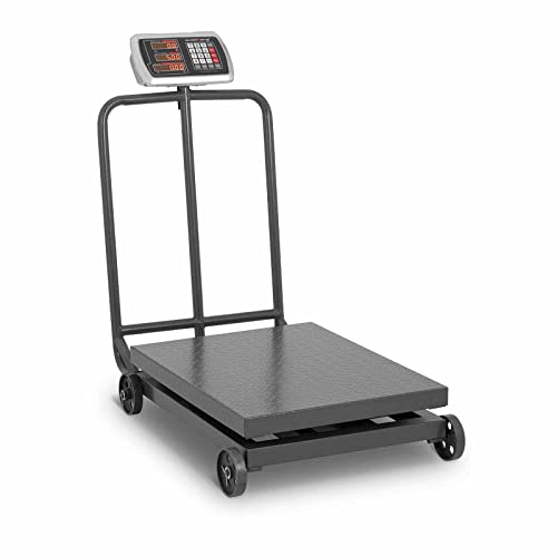 Steinberg Systems Plattformwaage 600 kg rollbar Genajuigkeit...