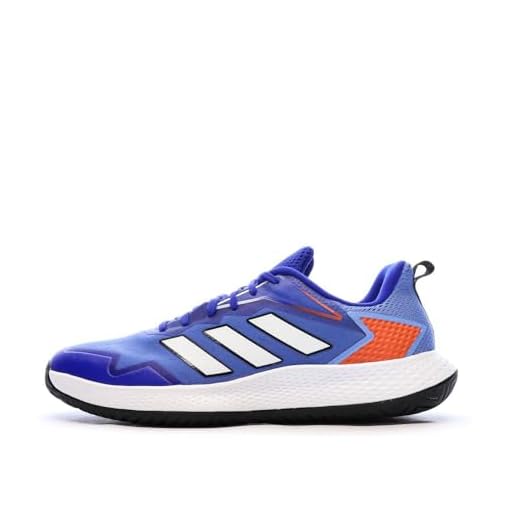 adidas - Zapatillas de tenis azules para hombre Defiant Speed, azul, 42 2/3 EU