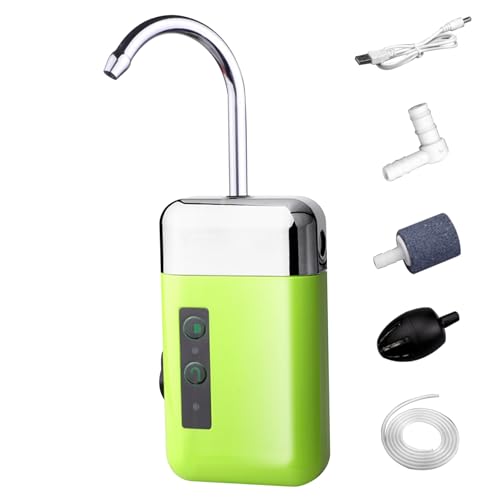 Aérateur d'eau intelligent avec tuyau et pompe à air USB pour aquarium