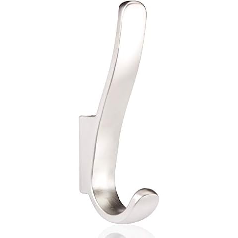 Sotech SO-Tech® Ganchos de la Capa Percha Gancho Sombrero Cromo Mate Nina Cover