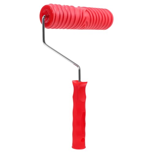 Angoily 7 Inch Embossed Paint Roller Textured Roller for Decorative Walls DIY Patterned for Home Painting Projects