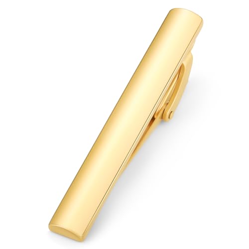 Image of HONEY BEAR 5cm /5.4cm /6cm Mens Tie Clip Bar for Normal Size Steel Business Wedding Gift 1.97 inch /2.12 inch /2.36 inch