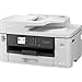 Brother MFC-J5340DWE EcoPro 4-in-1 Farbtintenstrahl-Multifunkt... (250 Blatt Papierkassette, Drucker, Scanner, Kopierer, Fax), hellgrau