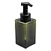 Imagen de Dispensador de jabón espumoso 450ml Botella de bomba recargable para champú de gel de ducha y en baño o cocina marrón