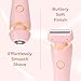 Beauty Bloom Electric Razor for Women, 2 in 1 Wet & Dry Electric Waterproof Razor Shaver, Painless Hair Removal Removable Head for Bikini Leg Arm Underarm Area Trimmer (Pink)