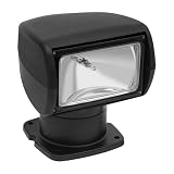 TFGXUE Faro di ricerca da 12 V con telecomando, girevole, 3000 lm, IP65