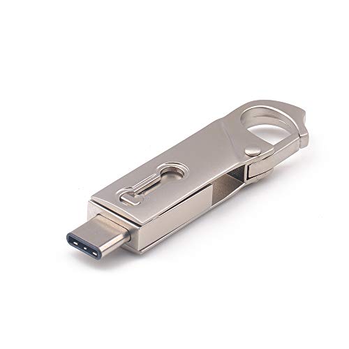 Pen Drive Docooler tipo C USB 3.0 com plugue duplo, pen drive de alta velocidade Flash Drive Memory