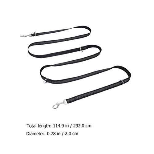 Corda de tração para cães Balacoo, correia longa de nylon para animais de estimação, alça para corda