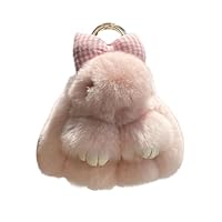 Amazon.co.jp: ファーバニー ウサギ ぬいぐるみ キーホルダー