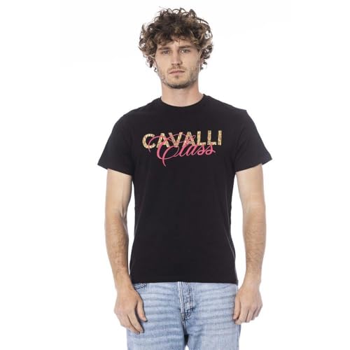 T-shirt Cavalli Class homme anti-déformation manches courtes respirant SXH01C