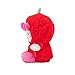 BumBumz 7.5-inch Hello Kitty FruitBumz Plush - Sanrio Hello Kitty Dressed as an Apple Collectible Toy - from The Makers of Original Squishmallows