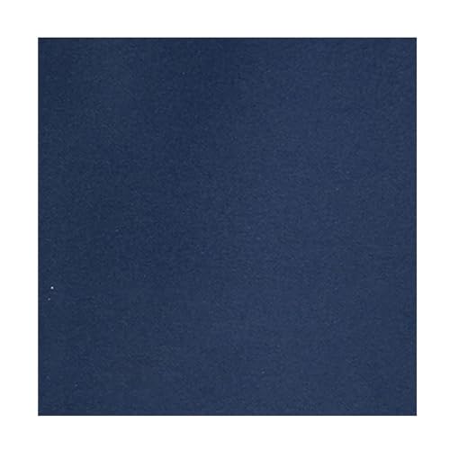 Genérico Cortinas Opacas 100% poliéster for Dormitorio y Sala de Estar, Cortinas largas con Aislamiento térmico y Ojales de Metal, tratamientos for Ventanas de 2 Paneles(Navy Blue,W55*69in)
