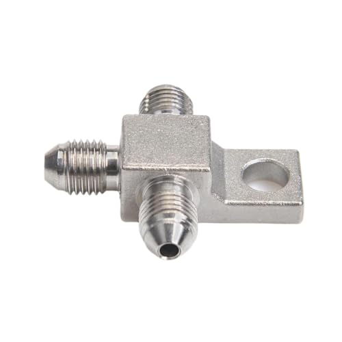 Conector de manguera de freno de 3 vías AN3 contra fugas en sistemas de frenado 4
