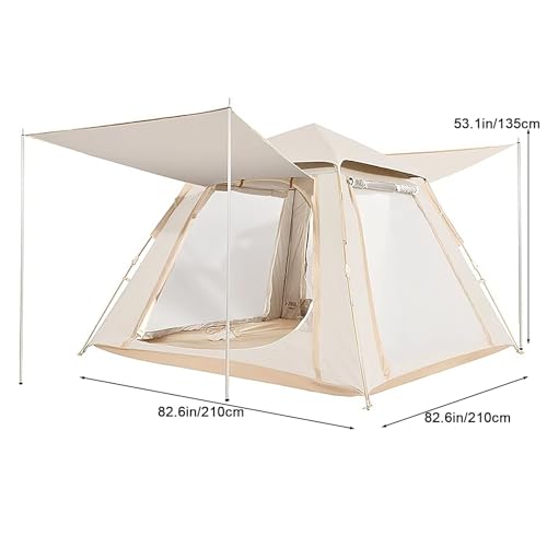 Carpa de camping portátil de apertura rápida para 1 persona miniatura 2