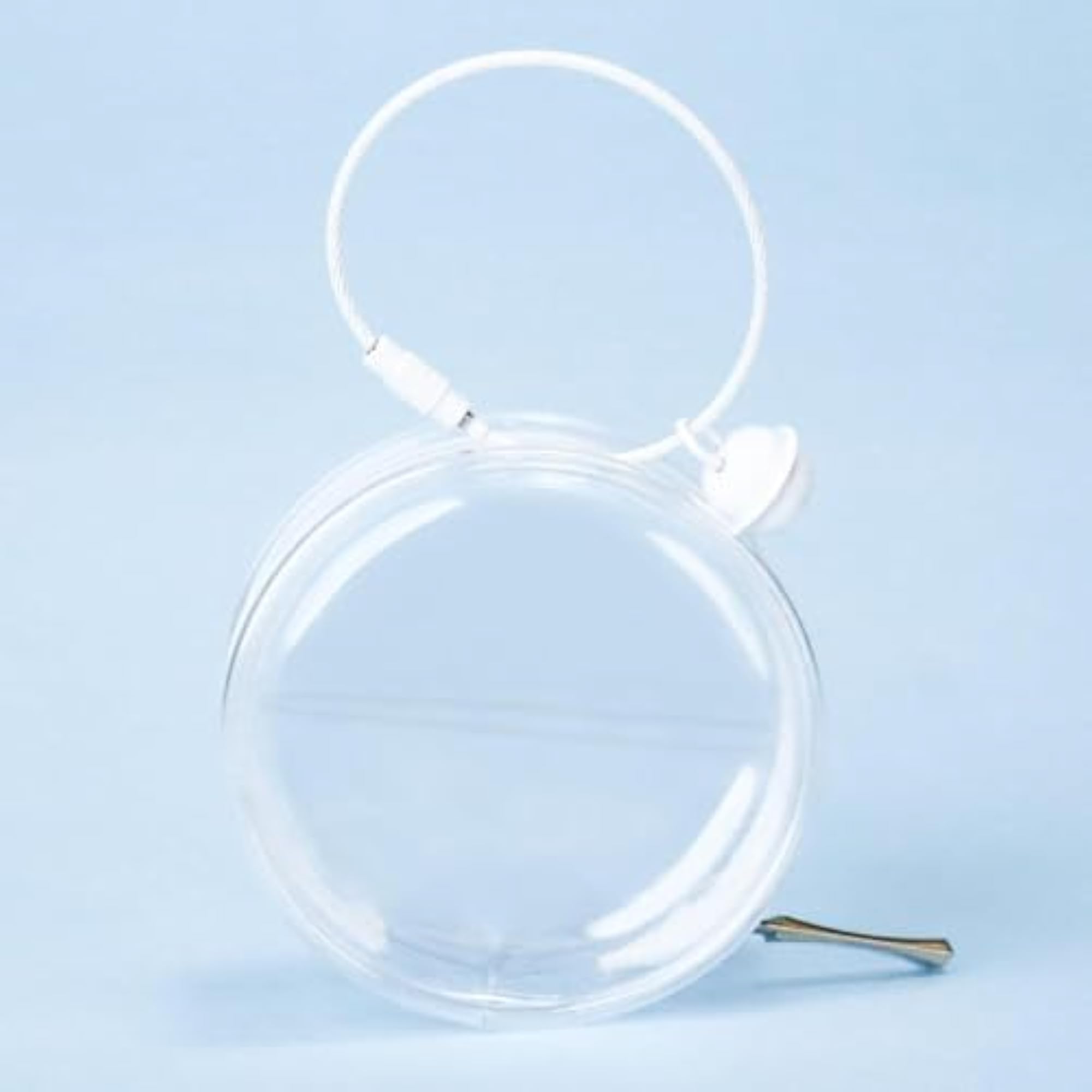 Small Doll Storage Bag with Zipper Closure and Keyring
