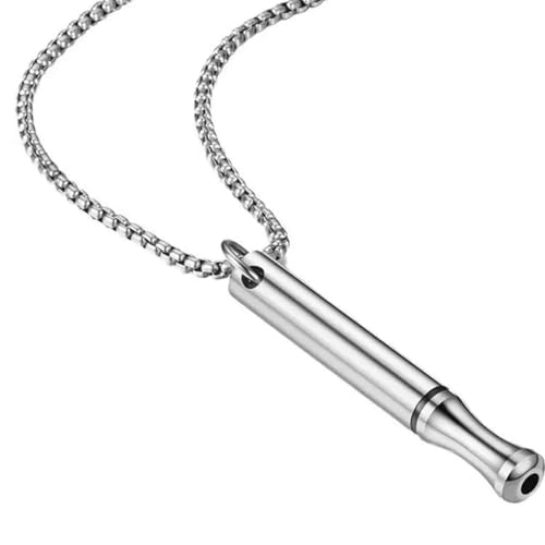Imagen de TSUOUKL 1 Pieza Collar Antirrónquidos de Acero Inoxidable para Dejar de Fumar