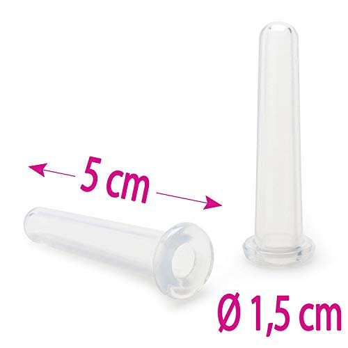 Ventosas tonificantes cara,escote y cuello,celulitis, ojeras, lifting facial. - Imagen 3