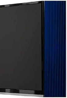 Curtains for TVs - Decorative TV Covers for Flat Screens, Customizable Size with 18 Color Options, Premium Fabric for Dust Protection - Navy