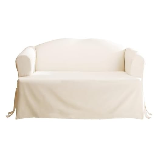 Stylish Cotton Duck Sofa Slipcover