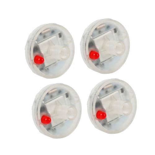 Alipis 4pcs Solar LED Tire Light Lamp Motorcycle Decorative Wheel Lights with Flash Modes Colors for Night Safety and Eye Catching Style