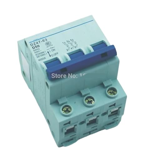 Disjoncteur 3P 50A Type D pour sécuriser votre pompe à chaleur triphasée