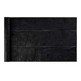 Amazon Basics Weed Barrier Landscape Fabric, 3 x 50 Feet, Black, 1-Pack