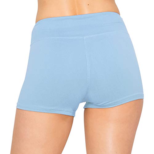 Image of ALWAYS Yoga Shorts for Women - High Waisted Workout Biker Shorts for Yoga, Running & Under Dress Anti-Chafing Comfort