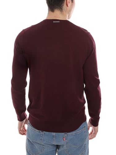 Pull homme Bordeaux Frankie Morello Fmcf8129ma chic - 3