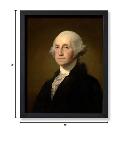 Poster Master PM001523-08X10 Vintage George Washington Poster - George Washington Portrait Print - President Of The United States Art - Gift For Men & Women - Decor For Office Or Library - 8X10 Unframed Wall Art thumb #6