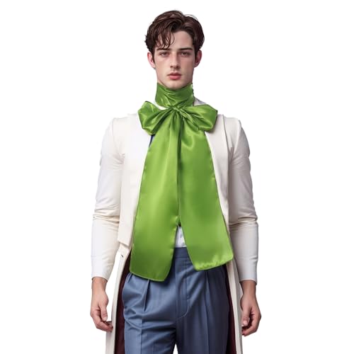 Image of COSDREAMER Mens Renaissance Scarf Jabot Cravat Costume Collar