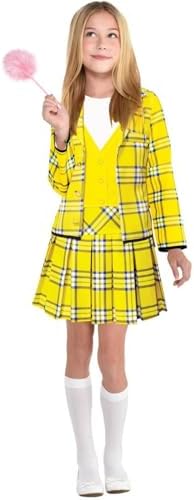 (PKT) (9909294) Child Girls Clueless Cher Costume (6-8yr)