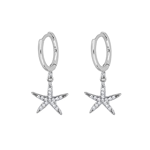 Boucles d'oreilles étoiles de mer en argent pour illuminer vos tenues d'été et de vacances