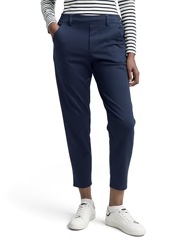 TOM TAILOR Damen 1021175 Jersey Relaxed Fit Jogger Hose, 10668 - Sky Captain Blue, L EU TOM TAILOR Damen 1021175 Jersey Relaxed Fit Jogger Hose, 10668 - Sky Captain Blue, L EU