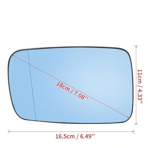 Rétroviseur extérieur haut de gamme BMW Série 7 E65 E66 miroir grand angle