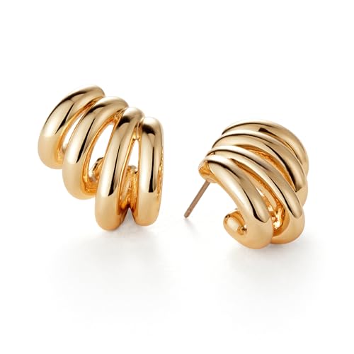 JENNY BIRD Womens Monroe Earrings Gold One Size