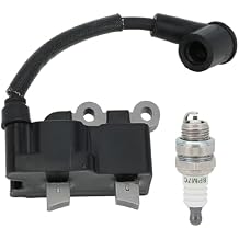 291337001 Ignition Coil + Spark Plug for Ryobi RY254BC RY251PH RY252CS RY253SS 2 Cycle 25cc 25.4cc String Trimmer Brush Cutter