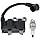 291337001 Ignition Coil + Spark Plug for Ryobi RY254BC RY251PH RY252CS RY253SS 2 Cycle 25cc 25.4cc String Trimmer Brush Cutte