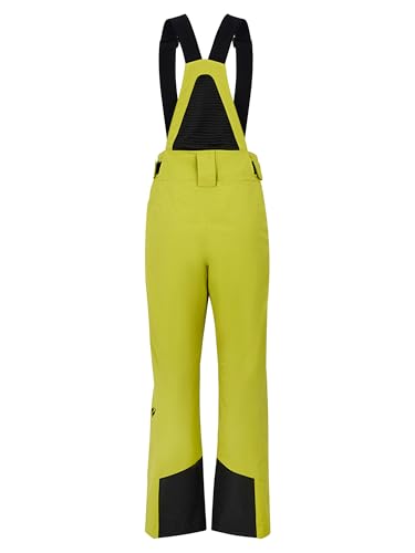 Ziener Herren TAZLIN-Z Ski-Hose/Schnee-Hose | wasserdicht, warm, Träger, Electric Grass, 52