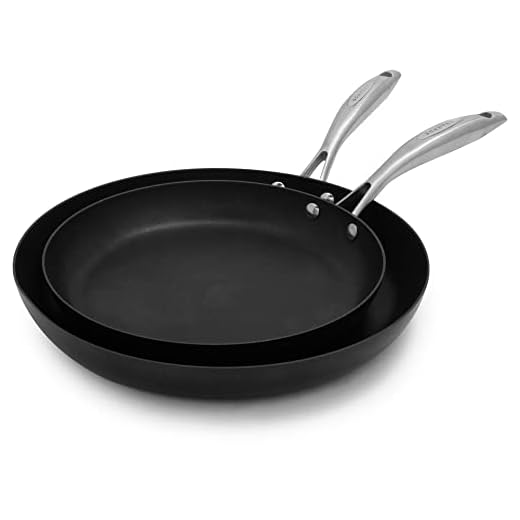 SCANPAN SC68000200 Pro IQ set med två stekpannor 24 och 28 cm, plast, svart