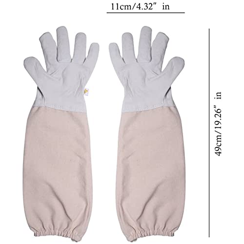 XJZHANG 20-teiliger Imkeranzug Mit Leicht Zugänglichem Schleier Pro Imkeranzug Für Erwachsene Imkerkostüm, Imkerraucher… – Bild 6